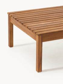 Set salotto da giardino Bo 4 pz, Rivestimento: poliestere (resistente ai, Tessuto beige, legno di acacia, Set in varie misure