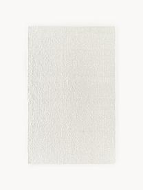 Tapis tissé main Leah, 88 % polyester, 12 % jute, certifié GRS, Blanc, larg. 80 x long. 150 cm (taille XS)