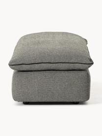 Pouf XL Felix, Tissu anthracite, larg. 140 x prof. 60 cm