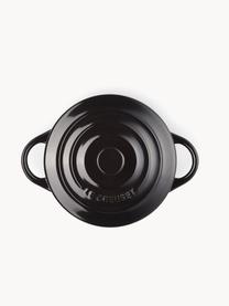 Pentola Cocotte Mini, Gres, Nero, Ø 10 x Alt. 8 cm, 250 ml