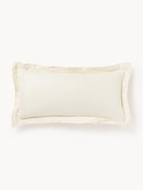 Poszewka na poduszkę z lnu Malia, Złamana biel, S 40 x D 80 cm
