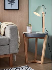 Grande lampe de bureau scandinave Swivel, Vert menthe, bois