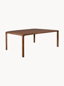 Drevený jedálenský stôl Storm, rôzne veľkosti, Jaseňové drevo, tmavohnedá lakované, Š 220 x H 90 cm