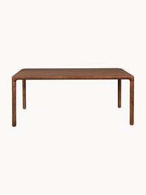 Drevený jedálenský stôl Storm, Jaseňové drevo, tmavohnedá lakované, Š 220 x H 90 cm