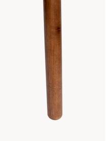 Mesa de comedor de madera Storm, tamaños diferentes, Tablero: fibras de densidad media , Madera de fresno pintado marrón oscuro, An 220 x F 90 cm