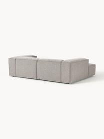 Modulares Ecksofa Lennon aus Bouclé, Bezug: Bouclé (100 % Polyester) , Gestell: Massives Kiefernholz, Spe, Bouclé Taupe, B 238 x T 180 cm, Eckteil links