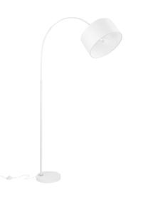 Lampe à arc blanche Sama, Blanc, larg. 90 x haut. 180 cm