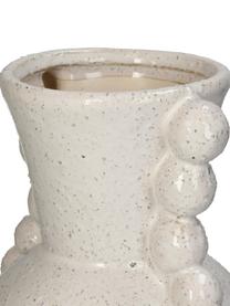 Dekorativní váza z kameniny Orchid, Keramika, Bílá, tečky, Ø 17 cm, V 25 cm