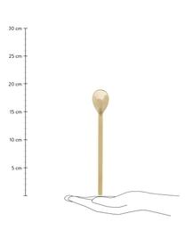 Cucharas de acero inoxidable Latte, 4 uds., Acero inoxidable recubierto cepillado

La cubertería está hecha de acero inoxidable. Por tanto, es duradera, inoxidable y resistente a las bacterias, Dorado, L 19 cm