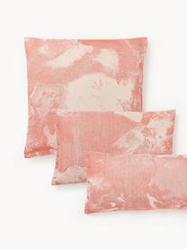 Poszewka na poduszkę z bawełny Marcella, Odcienie różowego, S 40 x D 80 cm