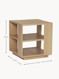 Houten bijzettafel Merge, Eikenhoutfineer

Dit product is gemaakt van duurzaam geproduceerd, FSC®-gecertificeerd hout., Hout, B 37 x H 38 cm