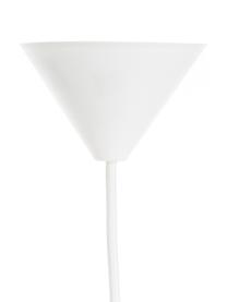 Hanglamp Carmina Mini, bouwpakket, Lampenkap: polycarbonaat, polypropyl, Baldakijn: polypropyleen, Terracottarood, Ø 32 x H 22 cm