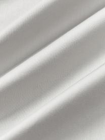 Copricuscino in raso di cotone Comfort, Grigio chiaro, Larg. 50 x Lung. 80 cm