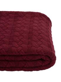 Plaid tricot Caleb, Pourpre