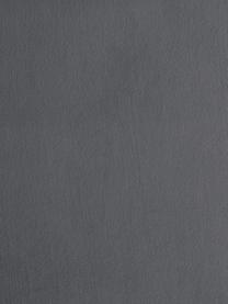 Sofa-Hocker Fluente aus Samt, Bezug: Samt (Hochwertiger Polyes, Gestell: Massives Kiefernholz, FSC, Samt Dunkelgrau, B 62 x T 50 cm