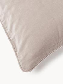 Housse de coussin en velours Dana, 100 % coton

Le matériau est certifié STANDARD 100 OEKO-TEX®, 21.HCN.84376, Hohenstein, Gris, larg. 50 x long. 50 cm