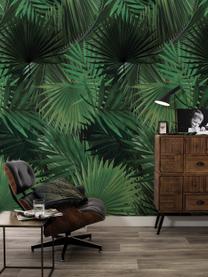 Behang Palm Leaves, Vlies, milieuvriendelijk en biologisch afbreekbaar, Groen, B 98 x L 280 cm