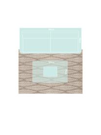 Design in- &  outdoor vloerkleed Pella met grafisch patroon, 100% polypropyleen, Taupe, beige, B 160 x L 230 cm (maat M)
