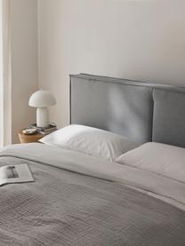 Gestoffeerd bed Dream met opbergruimte, Bekleding: polyester (gestructureerd, Frame: massief grenenhout en pla, Geweven stof donkergrijs, B 160 x L 200 cm