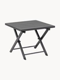 Inklapbare tuintafel Taylor, Staal, gepoedercoat, Antraciet, B 44 x D 44 cm