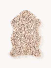 Umělá kožešina Morten, kudrnatá, Nugátová, Š 60 cm, D 90 cm