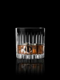 Kristall-Gläser Timeless mit Rillenrelief, 18er-Set, Luxion-Kristallglas, Transparent, Set mit verschiedenen Grössen