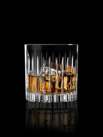 Set 18 bicchieri in cristallo con rilievo scanalato Timeless, 6 persone, Cristallo Luxion, Trasparente, Set in varie misure