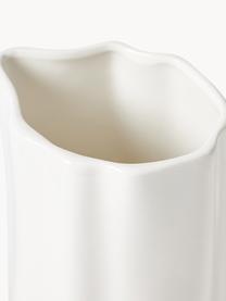 Carafe à eau en porcelaine de forme organique Joana, 1,6 L, Porcelaine, Blanc, 1,6 L