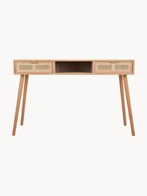 Console rustique Cayetana, Bois clair, larg. 120 x haut. 76 cm