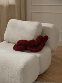 Teddy-Sessel Caterpillar, Bezug: Teddy (100 % Polyester) D, Füße: Kunststoff, Teddy Hellbeige, B 82 x T 118 cm