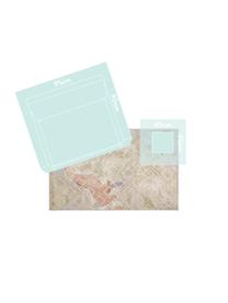 Viskose-Teppich Isère mit Hoch-Tief-Effekt, Flor: 90% Viskose, 10% Polyeste, Silbergrau, Mehrfarbig, B 200 x L 300 cm (Grösse L)