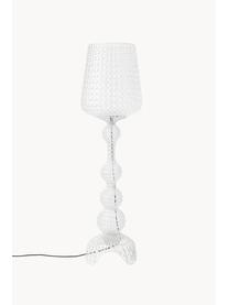 Dimmbare Outdoor LED-Stehlampe Kabuki, Kunststoff, Transparent, Ø 50 x H 166 cm