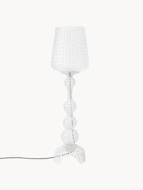 Zewnętrzna lampa podłogowa LED Kabuki, Tworzywo sztuczne, Transparentny, Ø 50 x W 166 cm