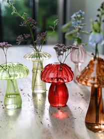 Vases en verre Mushroom, 5 pièces, Verre, Multicolore, Lot de différentes tailles