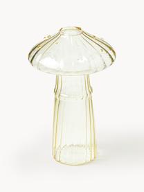 Glas-Vasen Mushroom, 5er-Set, Glas, Bunt, Set mit verschiedenen Größen