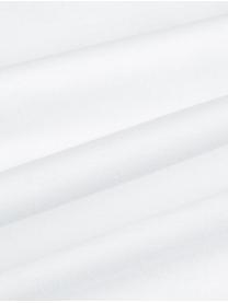 Gewaschener Baumwoll-Kissenbezug Florence mit Rüschen in Weiss, Webart: Perkal Fadendichte 180 TC, Weiss, B 50 x L 70 cm