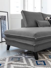 Sofá cama rinconero Charming Charlie, con espacio de almacenamiento, Tapizado: 100% poliéster tacto de l, Estructura: madera, aglomerado, Gris, An 302 x F 200 cm