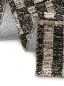Tapis à motifs Elena, 65 % polyester, 35 % jute, Taupe, beige, larg. 120 x long. 170 cm (taille S)