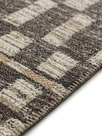 Tapis à motifs Elena, 65 % polyester, 35 % jute, Taupe, beige, larg. 120 x long. 170 cm (taille S)