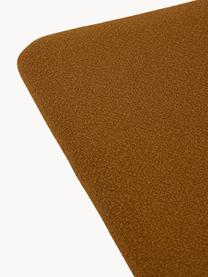 Bouclé-Sitzkissen Curva für Hocker, Hülle: Bouclé (Polyester, 92 % r, Hellbraun, B 32 x L 28 cm