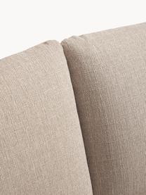 Ecksofa Moby, Bezug: Polyester Der hochwertige, Gestell: Massives Kiefernholz, Bir, Füße: Metall, pulverbeschichtet, Webstoff Beige, B 280 x T 160 cm, Eckteil rechts