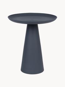 Table d'appoint ronde en métal Ringar, Aluminium, revêtement par poudre, Gris-bleu, Ø 40 x haut. 50 cm
