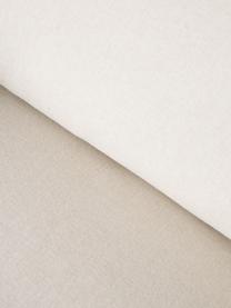 Loungefauteuil Manuell van rubberhout, Bekleding: 100% polyester Met 40.000, Frame: massief rubberhout Het ma, Geweven stof gebroken wit, rubberhout, B 65 x H 71 cm