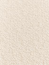 Module méridienne en tissu bouclé Sofia, Bouclé blanc crème, larg. 185 x prof. 92 cm, méridienne à droite