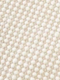 Alfombra artesanal de lana Amaro, Parte superior: 100% lana, Reverso: 100% algodón Las alfombra, Blanco crema, beige, An 200 x L 300 cm (Tamaño L)