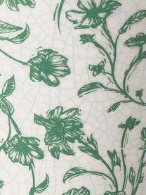 Handgemaakte plantenpottenset Silka, 3-delig, Keramiek, Groen, Set met verschillende formaten