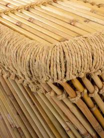Tavolino da esterno in bambù Ariadna, Legno di bambù, corda, Legno di bambù, marrone chiaro, Larg. 48 x Alt. 43 cm