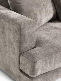 Ecksofa Tribeca, Bezug: 100 % Polyester Der strap, Gestell: Buchenholz, Kiefernholz, , Webstoff Taupe, B 274 x T 192 cm, Eckteil rechts