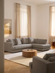 Ecksofa Tribeca, Bezug: 100 % Polyester Der strap, Gestell: Buchenholz, Kiefernholz, , Webstoff Taupe, B 274 x T 192 cm, Eckteil rechts