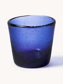 Set di 6 bicchierini con bolle d'aria decorative Cancun, Vetro, Tonalità viola, Ø 6 x Alt. 6 cm, 70 ml